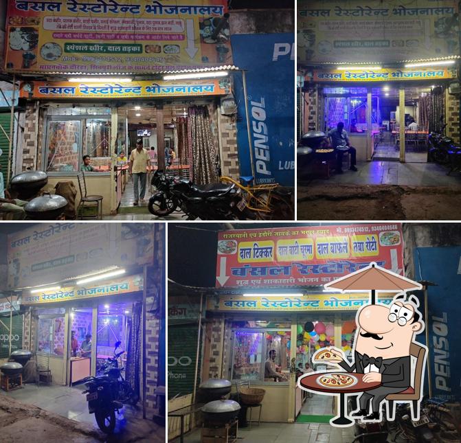 The exterior of Bansal restaurent