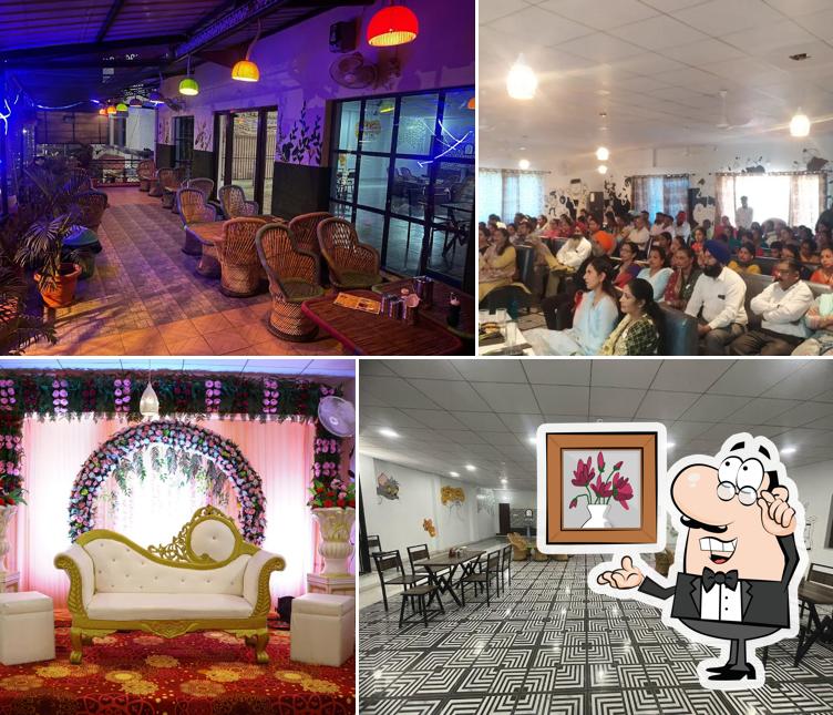 The interior of Nikka bawarchee restaurant and Party hall, Banquet
