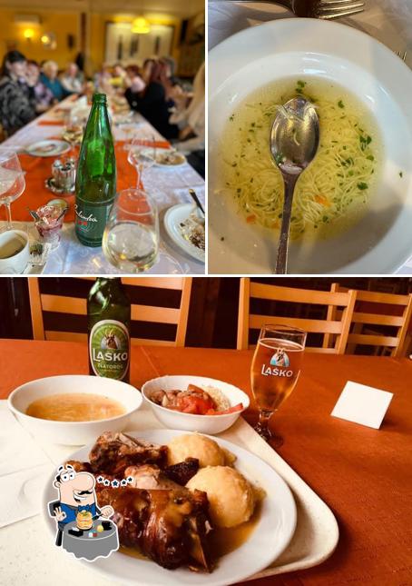 La foto di cibo e birra da Restavracija Zadružnik