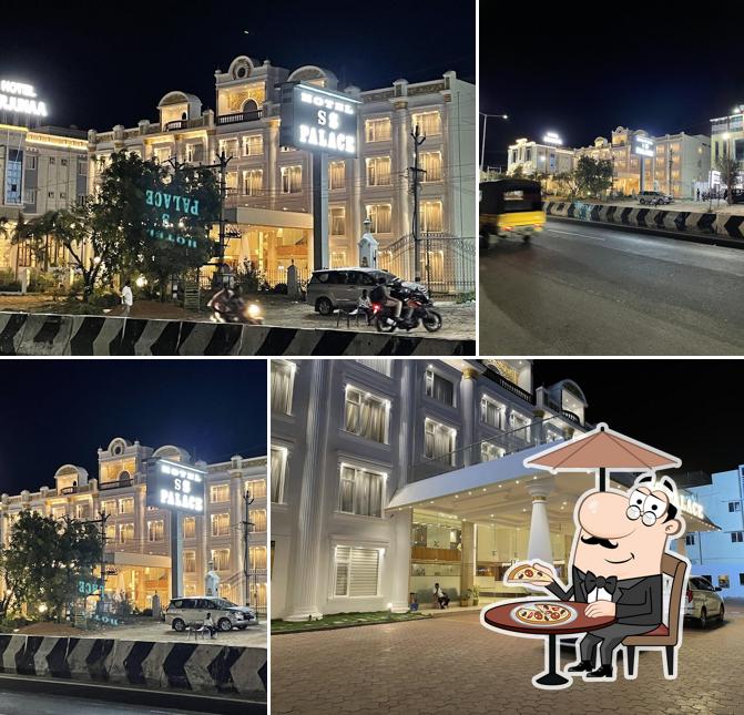 Check out how SS RESTAURANT RAMESHWARAM looks outside