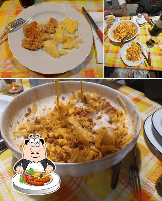 Cibo al Trattoria da Rosa