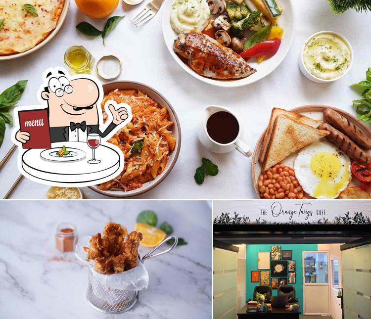 The Orange Twigs Cafe is distinguished by food and interior