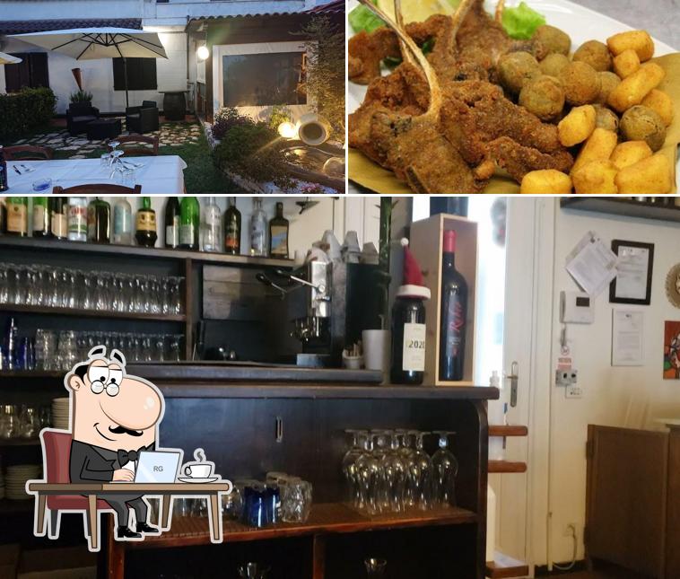 Tra le varie cose da Agriturismo La Contrada si possono trovare la interni e cibo