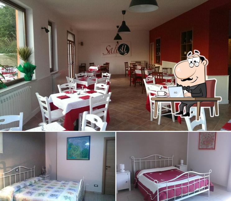Siediti a un tavolo di Country House Salisù