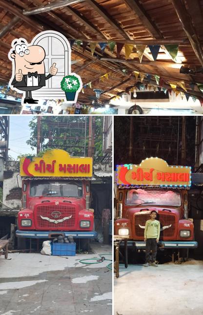 The exterior of Mirch Masala Restaurant