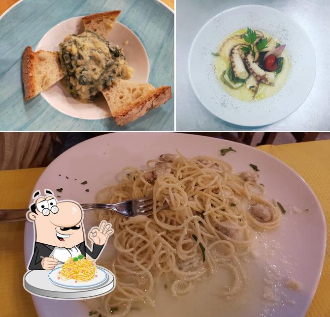 Spaghetti alla carbonara al Al Vicoletto Ristorante