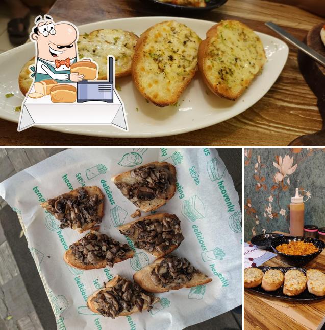 Garlic bread at Cuoco