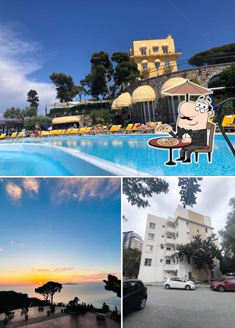 Gli esterni di Hotel Caesar Augustus