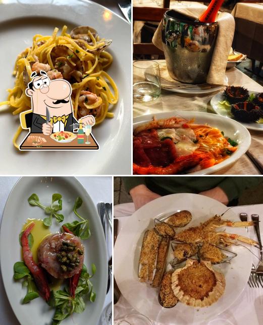 Platti al Antica Osteria del Mare