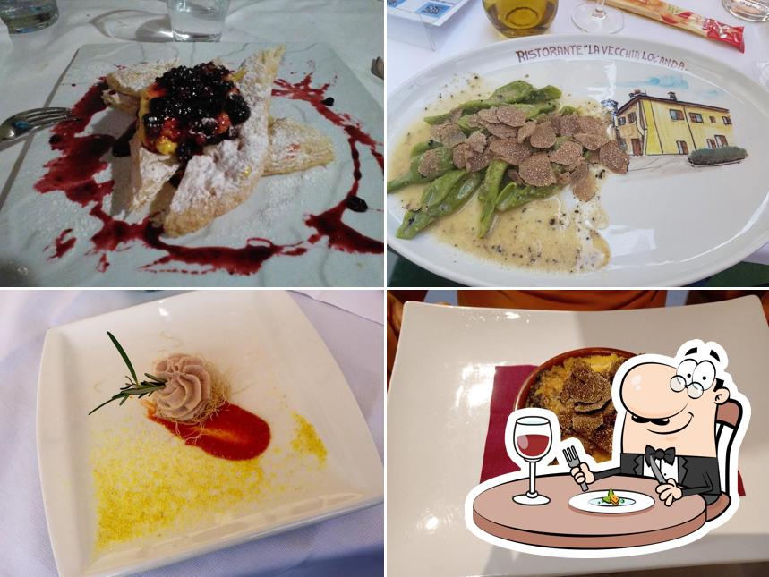 Cibo al Ristorante La Vecchia Locanda