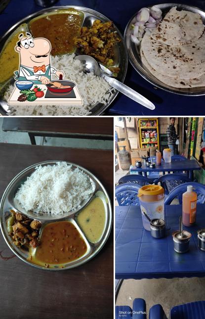 Chicken curry at Suraj Dhaba