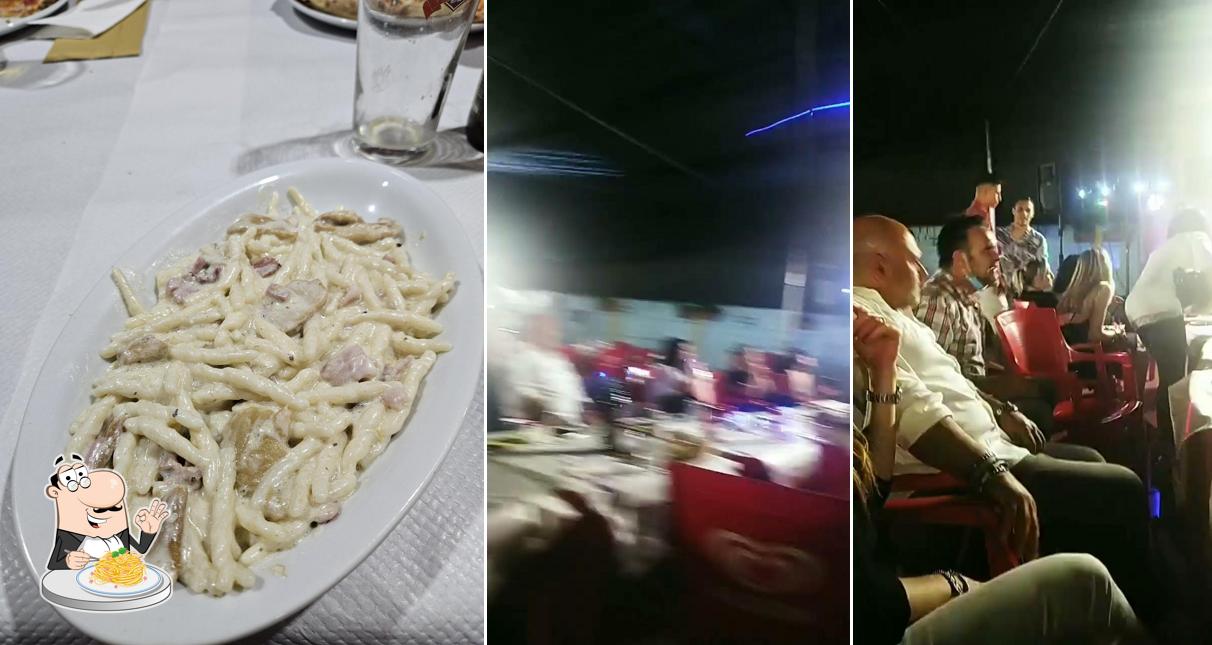 Spaghetti alla carbonara al Trattoria Pizzeria Chiavi D'oro s.r.l.s