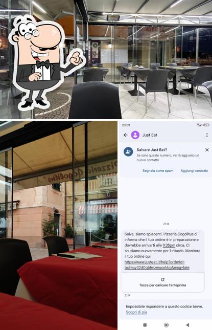 Gli interni di Pizzeria Cogolitus