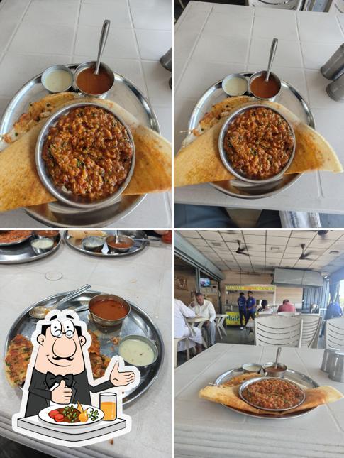 Meals at Madras dhosa center