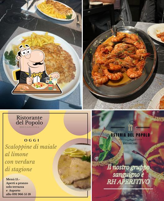 Platti al Osteria del Popolo