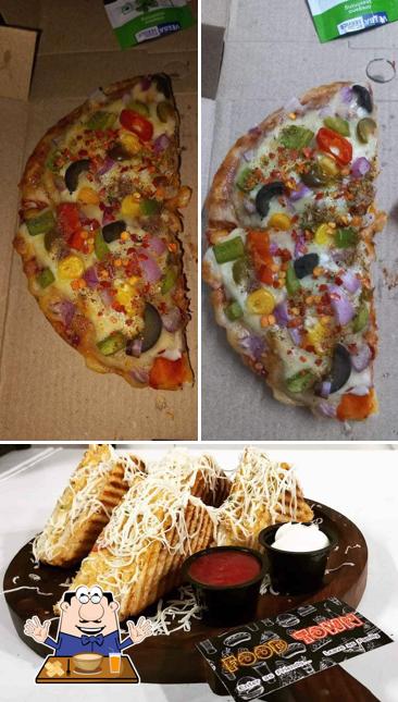 This is the picture displaying food and beverage at Food Town