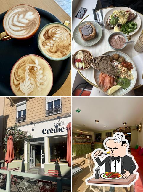 Vérifiez la photo affichant la nourriture et intérieur concernant Café crème - Restaurant Brunch