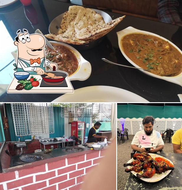 Chicken curry at Hotel NOOR