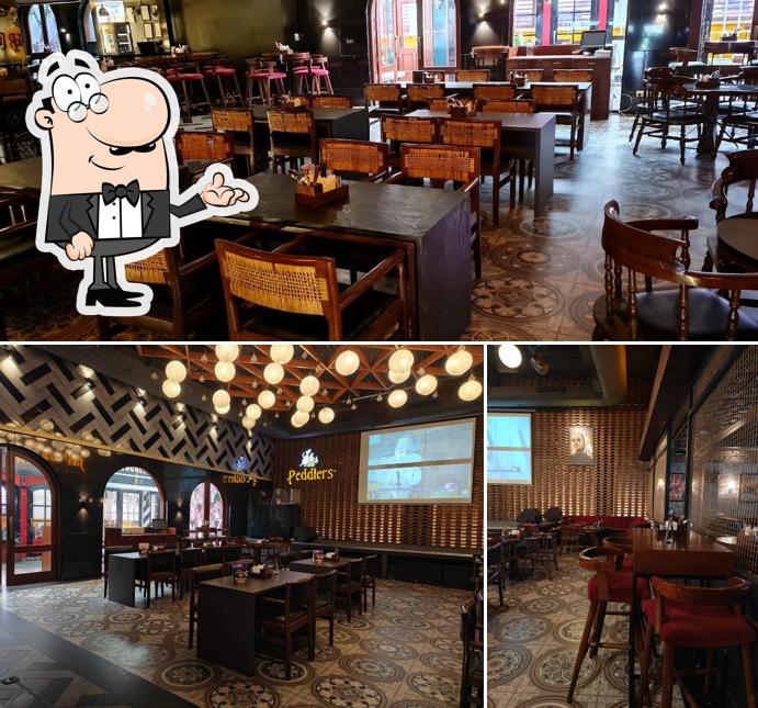 The interior of Peddlers
