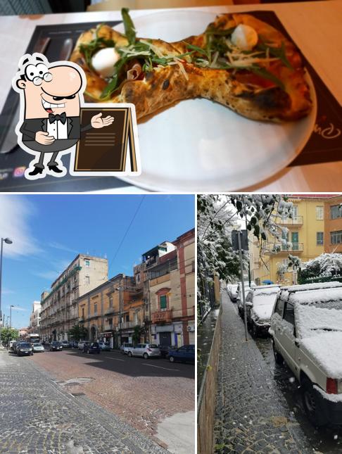 La foto di esterno e cibo da Pizzeria del Corso Portici