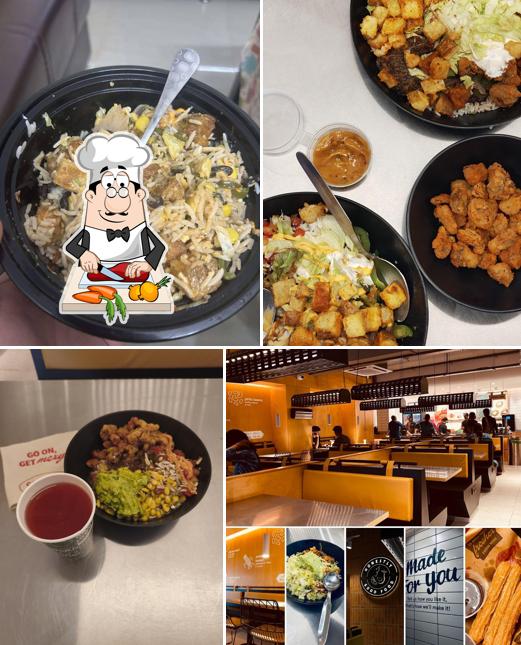 Bibimbap at California Burrito Mexican Kitchen @ Kanakpura