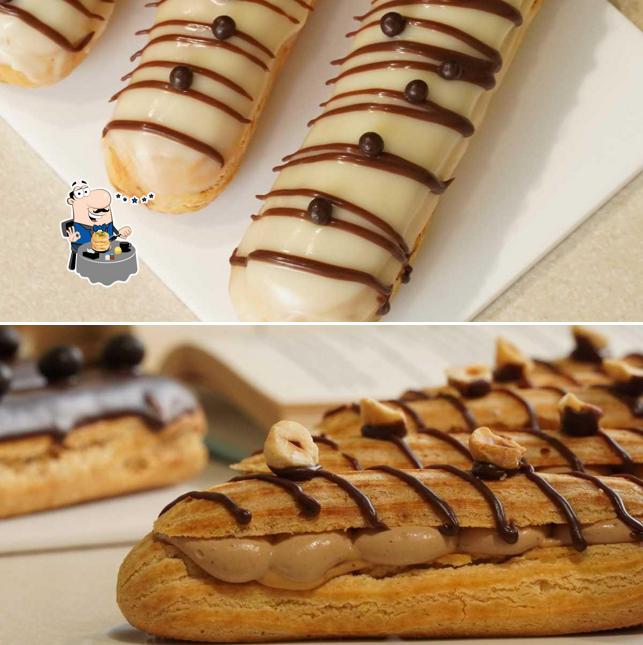 Food at Eclairs Bakery Cafe