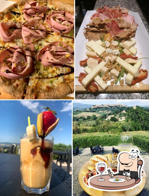 Cibo al Terrazza Farnese Belvedere di Orvieto