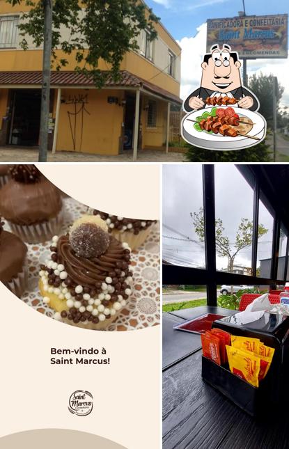 A imagem da comida e exterior a Saint Marcus - Panificadora e Confeitaria