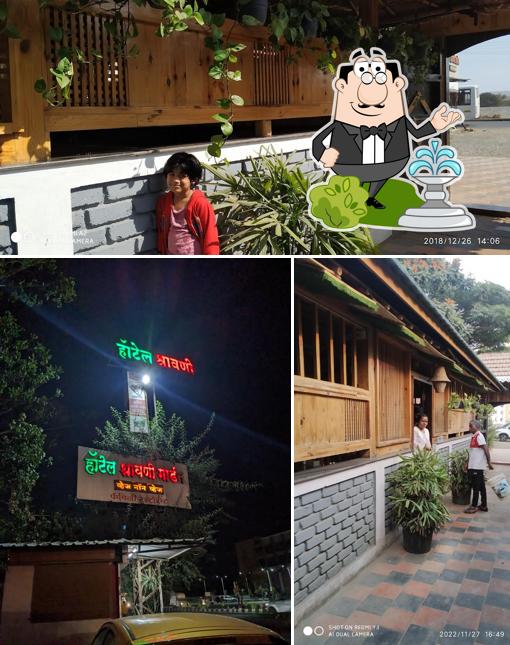 You can get some fresh air outside hotel shravani garden
