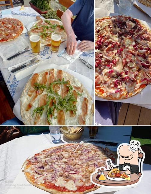 A Acquae Farina Gatteo Mare, puoi assaggiare una bella pizza