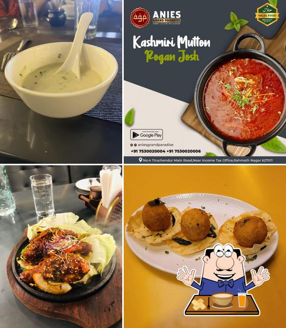 Clam chowder at Anies Restaurant & Catering