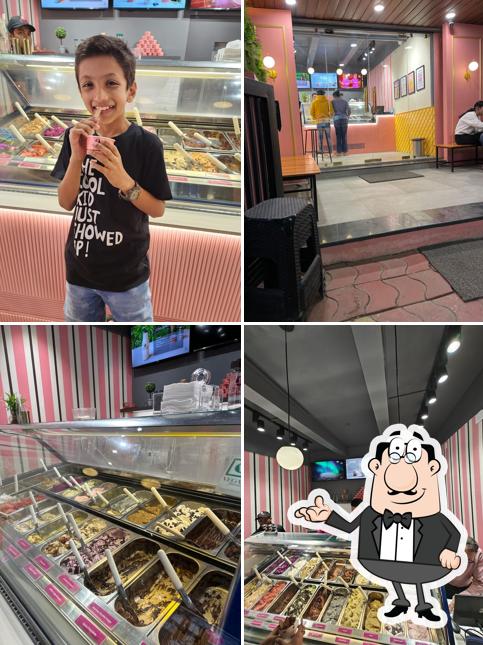 Check out how Amore gelato & sorbetto - Italian Ice cream looks inside