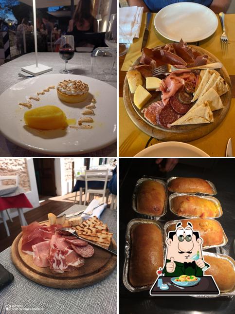 Platti al Osteria Del Poggio