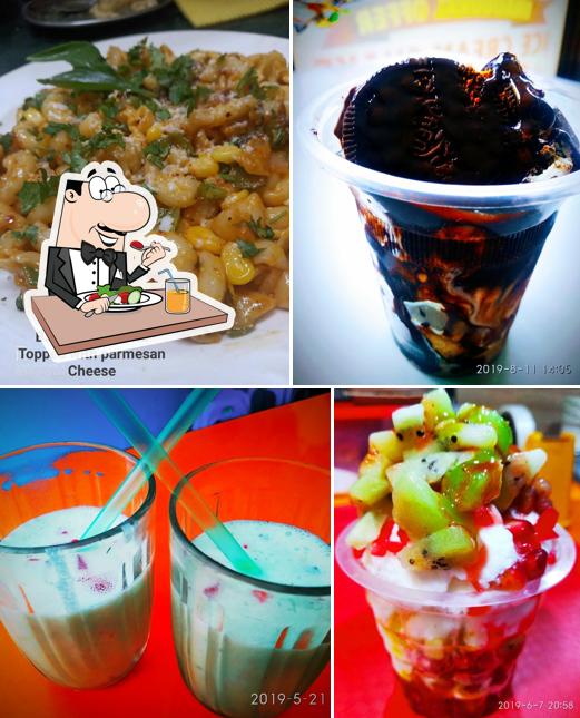 Meals at freshers shakes and snacks