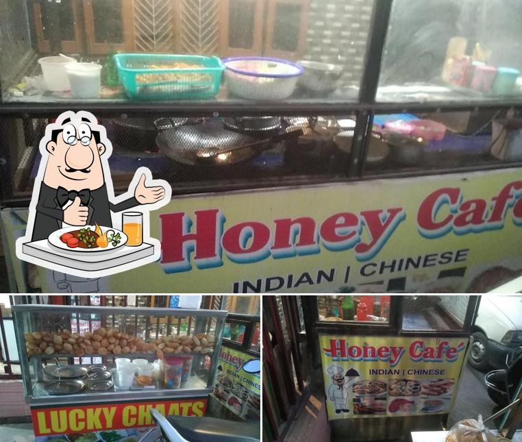 Food at spicy bite restaurant