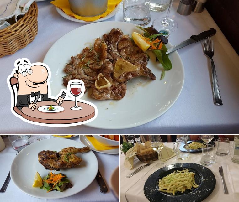 Cibo al Ristorante La Scuderia