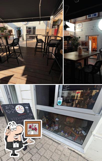 Gli interni di Rusko Bistro