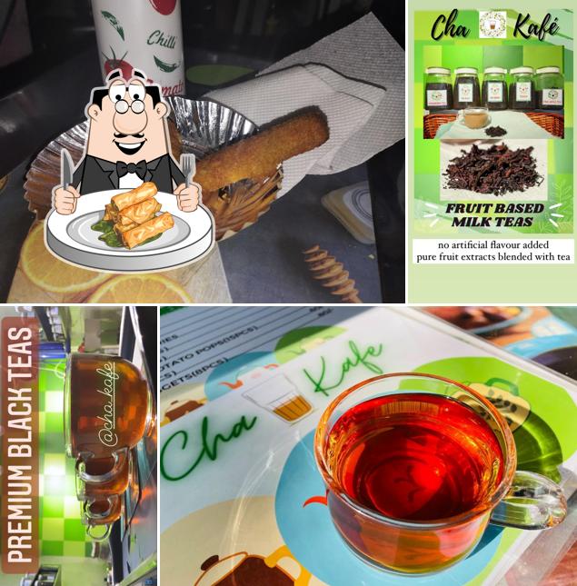 Spring rolls at Cha Kafe