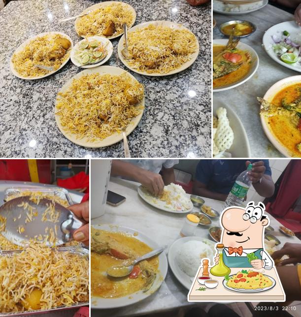 Food at Droupadi Hotel and Restaurant