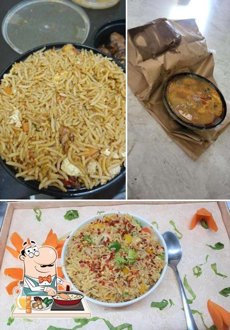 Fried rice at Flirty Chinese