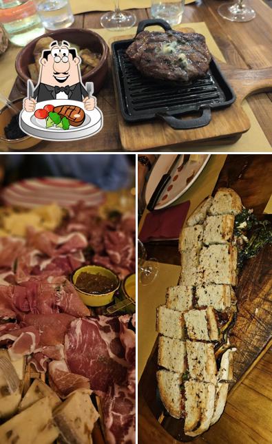 Bistecca al La vineria senza cucina Portici