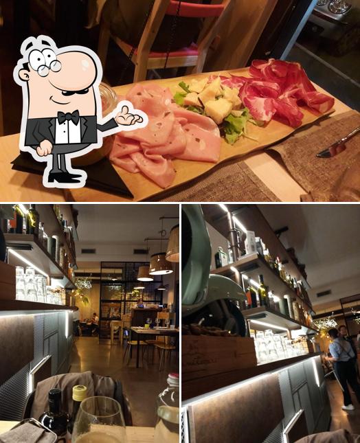 Gli interni di Brasa Querta