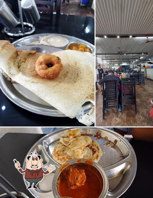 The restaurant's food and interior