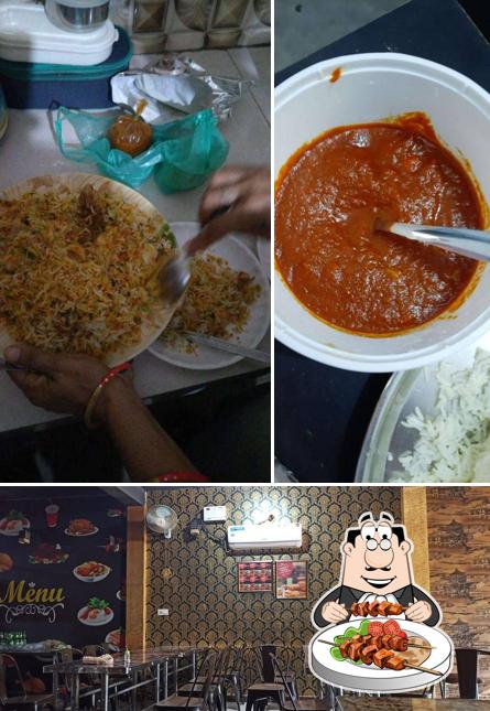 Take a look at the photo showing food and interior at Burger King