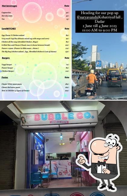 The exterior of Bubble Co