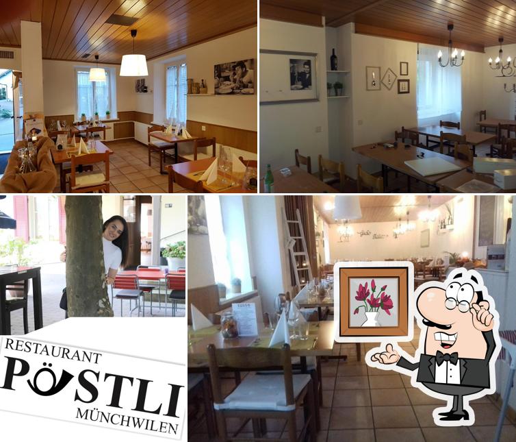 Gli interni di Restaurant Pöstli, Münchwilen AG