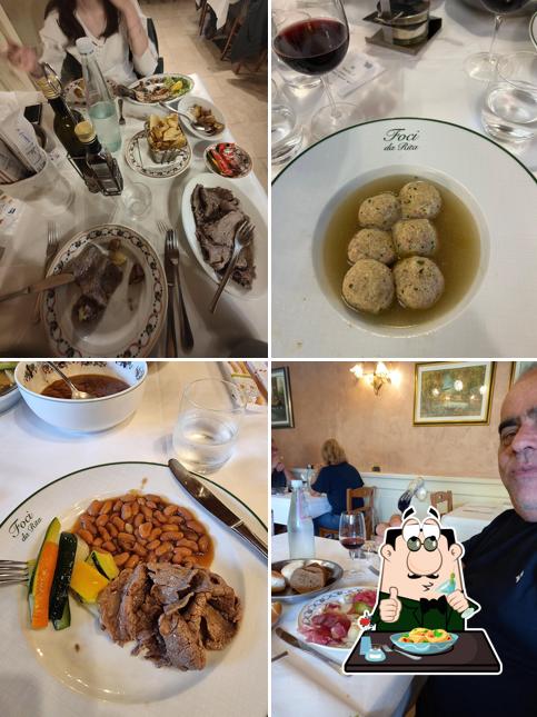 Cibo al Ristorante Foci da Rita