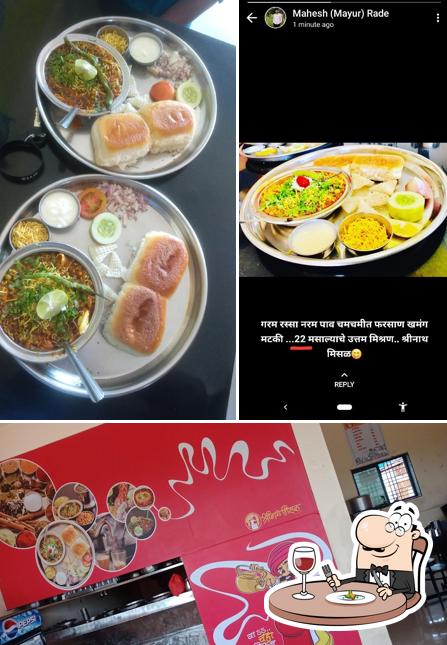 Meals at Shreenath Misal