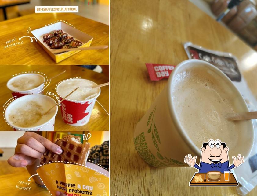 Food at The Waffle spot