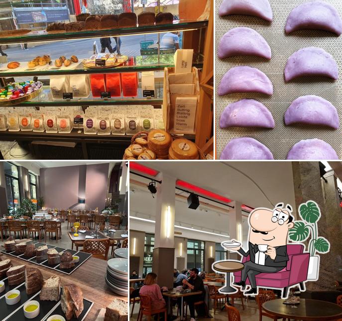 Gli interni di UM bio restaurant